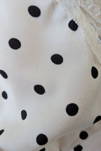 Paper Heart White Black Polka Dot Halter Neck Top Size 6 BNWT RRP $69.95