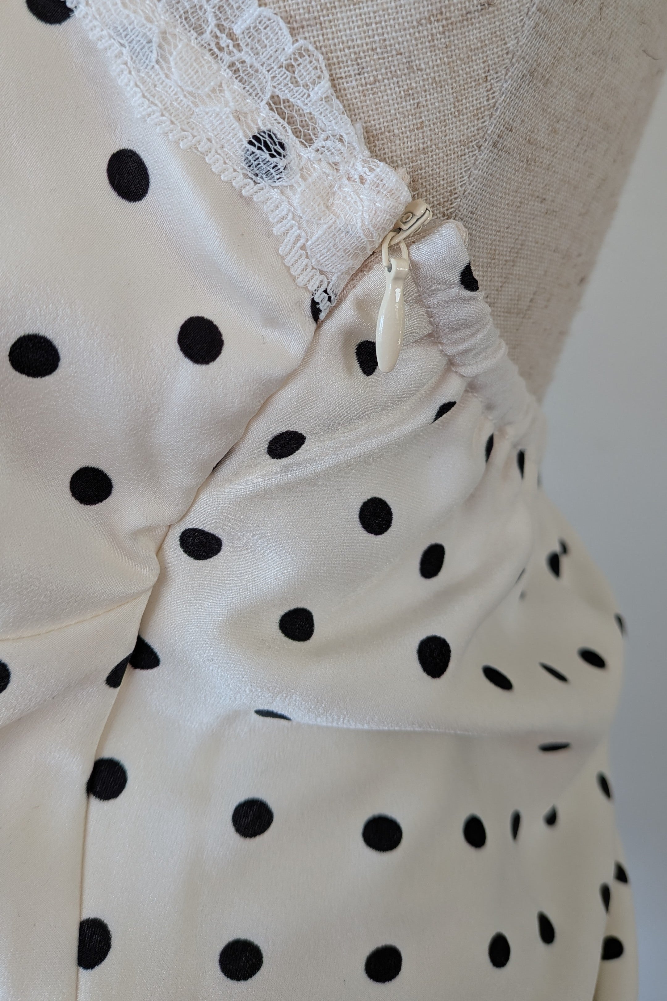 Paper Heart White Black Polka Dot Halter Neck Top Size 6 BNWT RRP $69.95