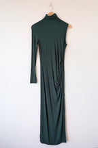 ROMY The Brand One Sleeve Maxi Dress in Emerald Size S BNWT RRP $325