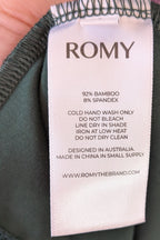 ROMY The Brand One Sleeve Maxi Dress in Emerald Size S BNWT RRP $325
