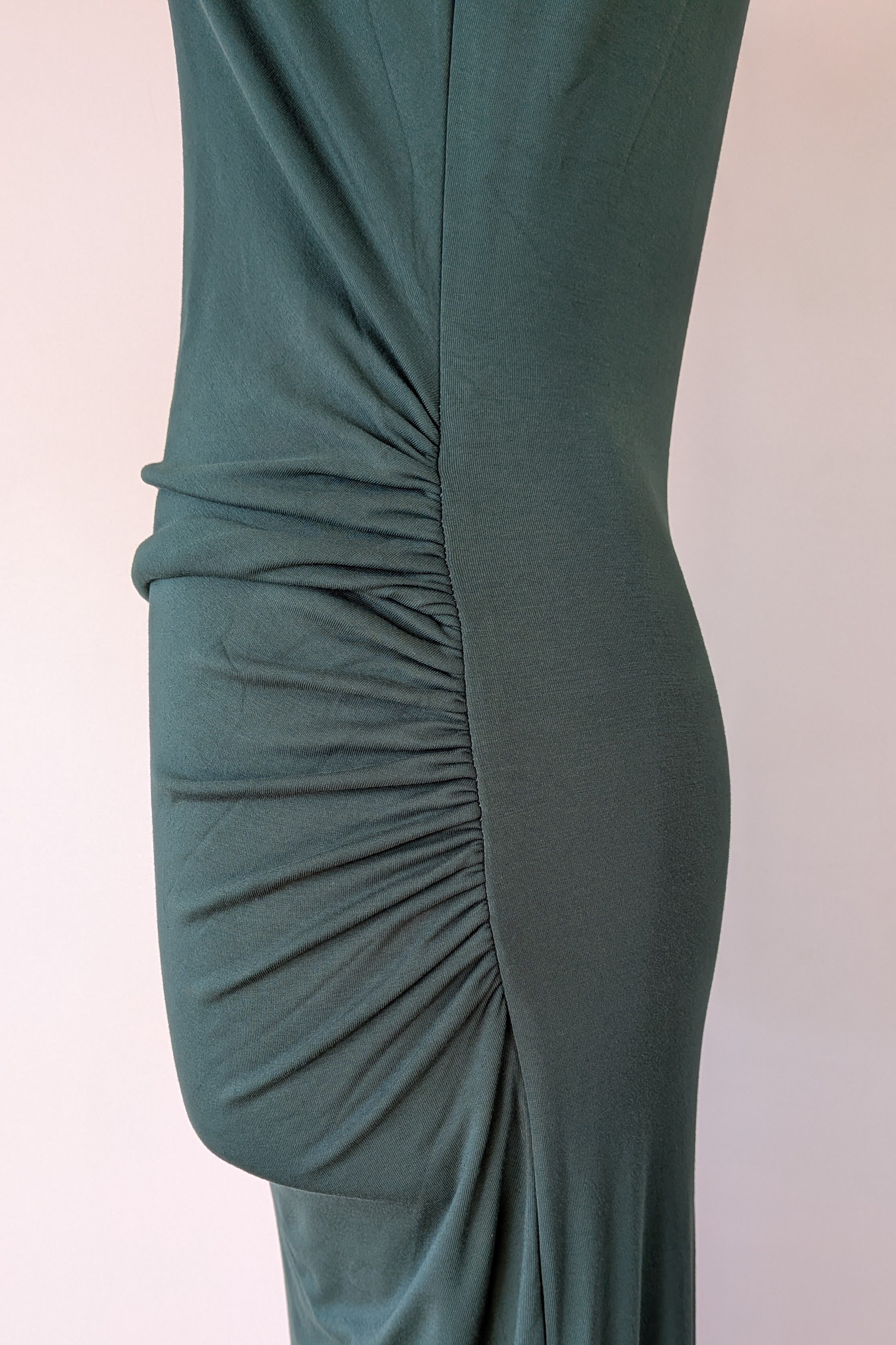 ROMY The Brand One Sleeve Maxi Dress in Emerald Size S BNWT RRP $325
