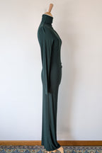 ROMY The Brand One Sleeve Maxi Dress in Emerald Size S BNWT RRP $325
