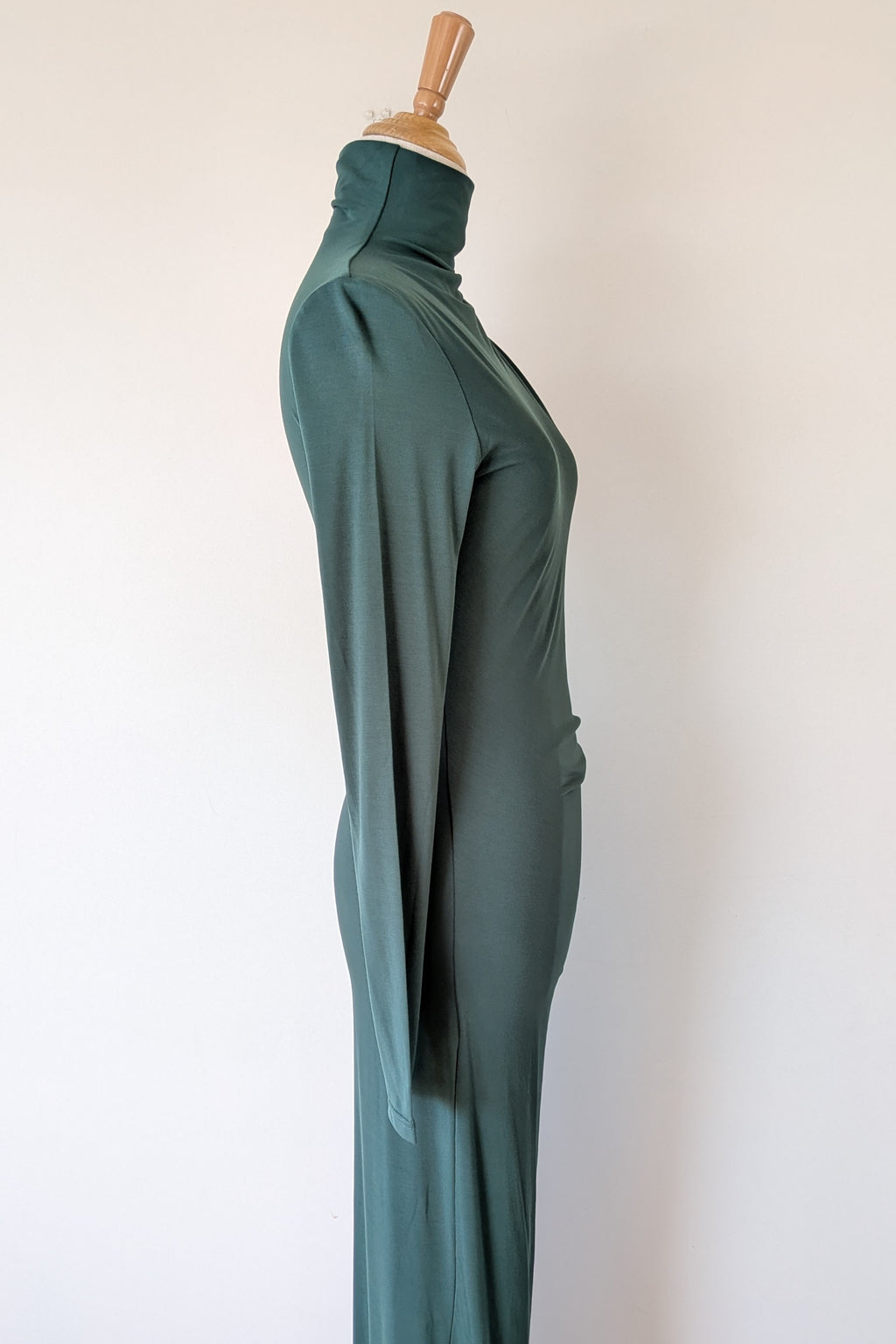 ROMY The Brand One Sleeve Maxi Dress in Emerald Size S BNWT RRP $325