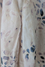 See Saw 100% Linen Abstract Watercolour Top Size 14
