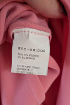 Bec & Bridge Hibiscus Islands Midi Dress in Flamingo Size 8