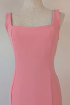 Bec & Bridge Hibiscus Islands Midi Dress in Flamingo Size 8