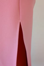 Bec & Bridge Hibiscus Islands Midi Dress in Flamingo Size 8