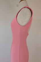Bec & Bridge Hibiscus Islands Midi Dress in Flamingo Size 8
