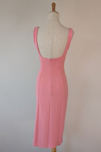 Bec & Bridge Hibiscus Islands Midi Dress in Flamingo Size 8