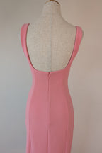 Bec & Bridge Hibiscus Islands Midi Dress in Flamingo Size 8