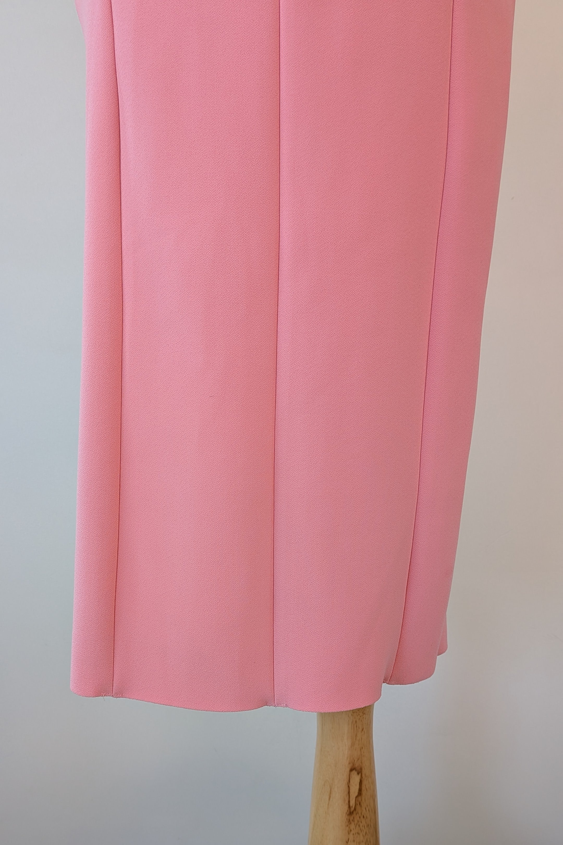 Bec & Bridge Hibiscus Islands Midi Dress in Flamingo Size 8