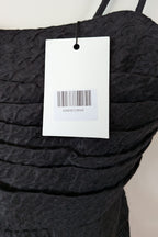 Aje Black Cinque Jacquard Top Size 12 BNWT RRP $295