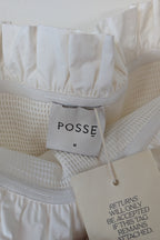 Posse Coby Strapless Dress in Cream Size M BNWT RRP $339