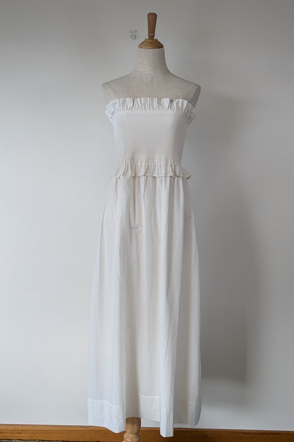 Posse Coby Strapless Dress in Cream Size M BNWT RRP $339