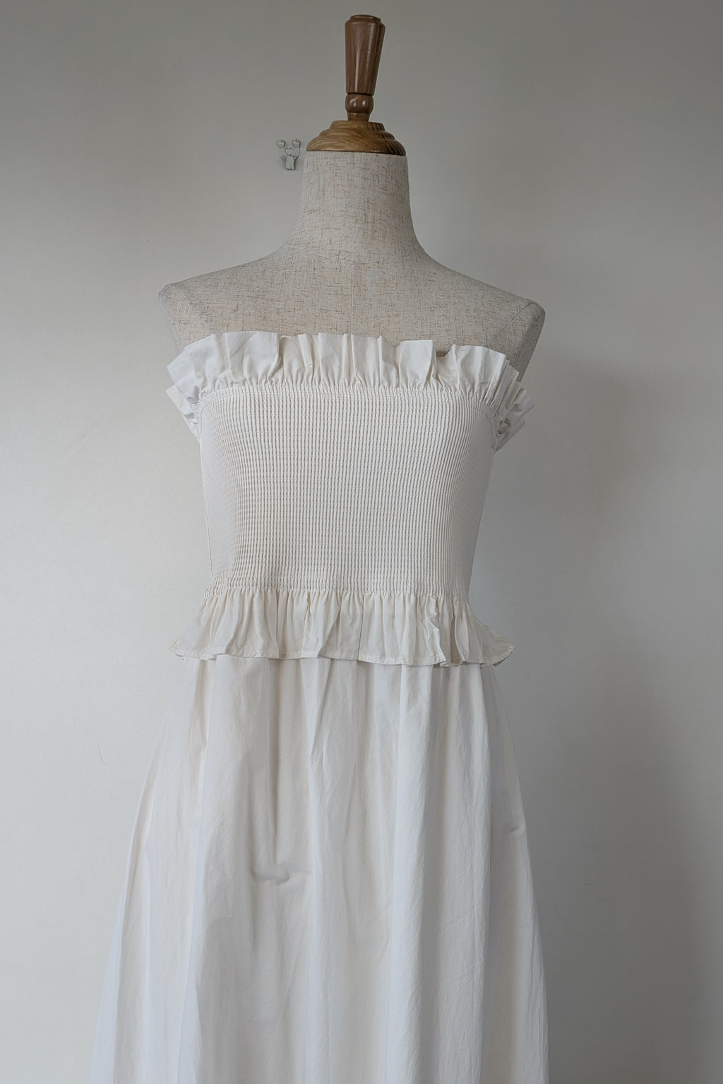 Posse Coby Strapless Dress in Cream Size M BNWT RRP $339