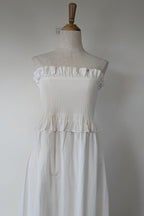 Posse Coby Strapless Dress in Cream Size M BNWT RRP $339