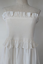 Posse Coby Strapless Dress in Cream Size M BNWT RRP $339