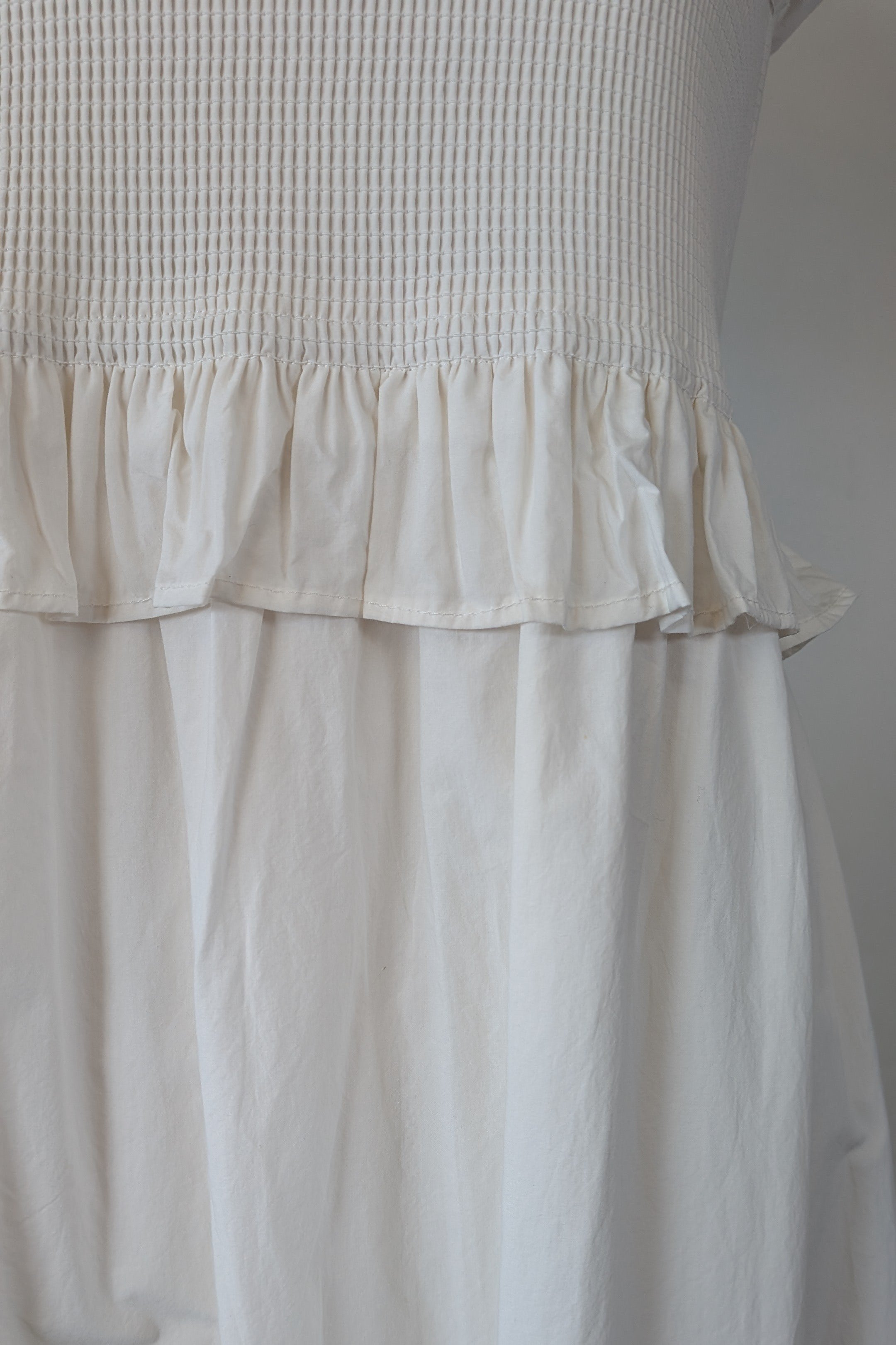 Posse Coby Strapless Dress in Cream Size M BNWT RRP $339