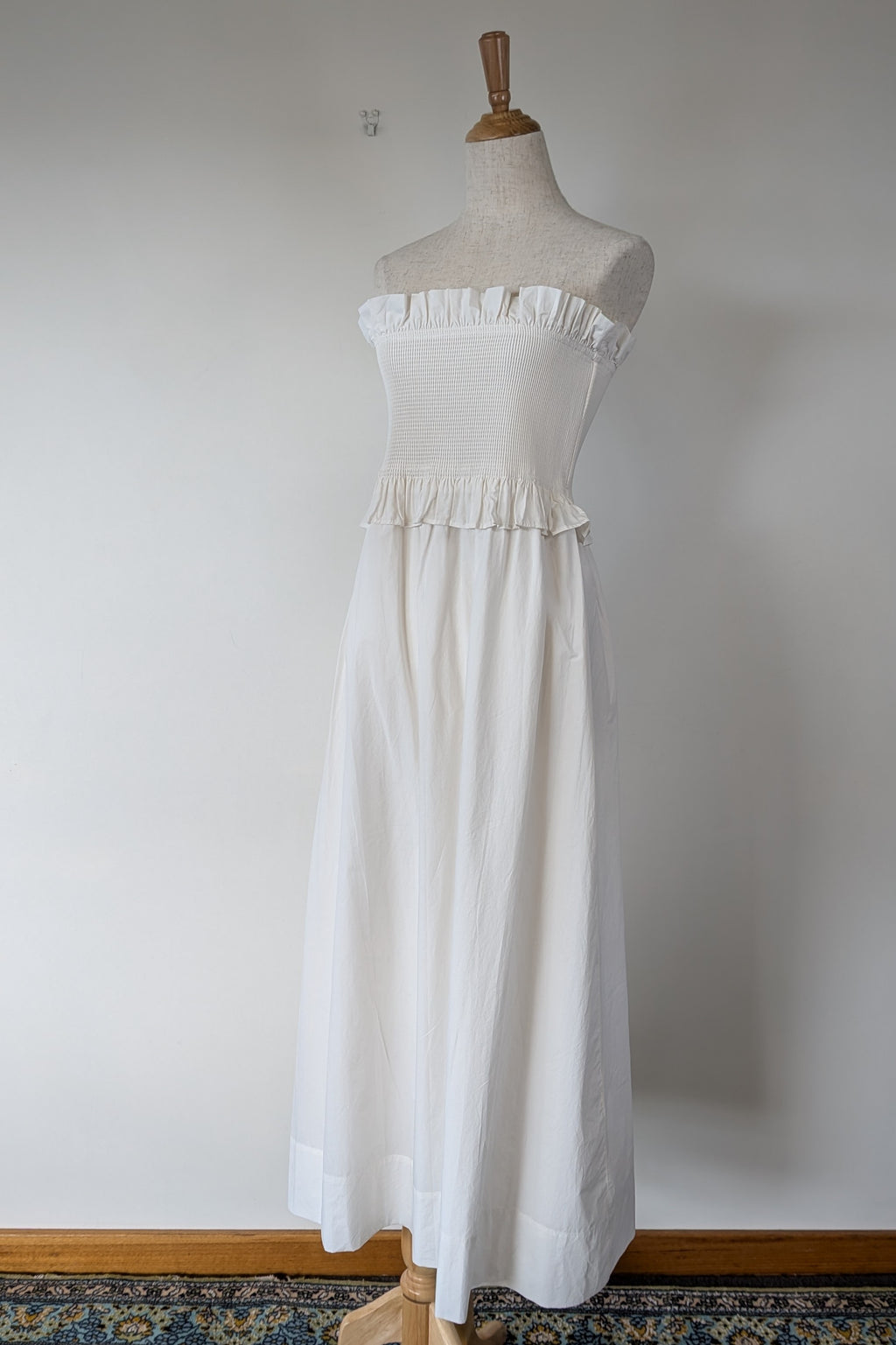 Posse Coby Strapless Dress in Cream Size M BNWT RRP $339