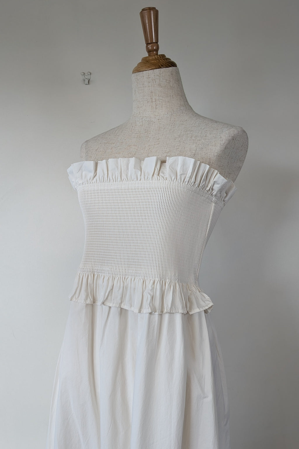 Posse Coby Strapless Dress in Cream Size M BNWT RRP $339