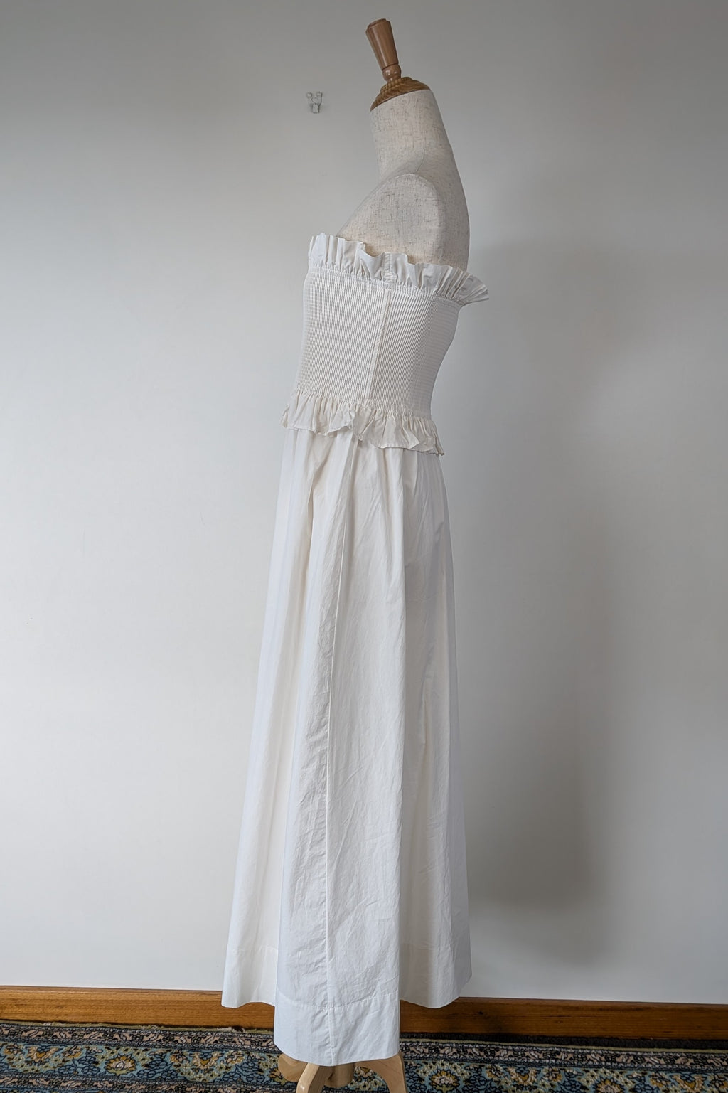 Posse Coby Strapless Dress in Cream Size M BNWT RRP $339