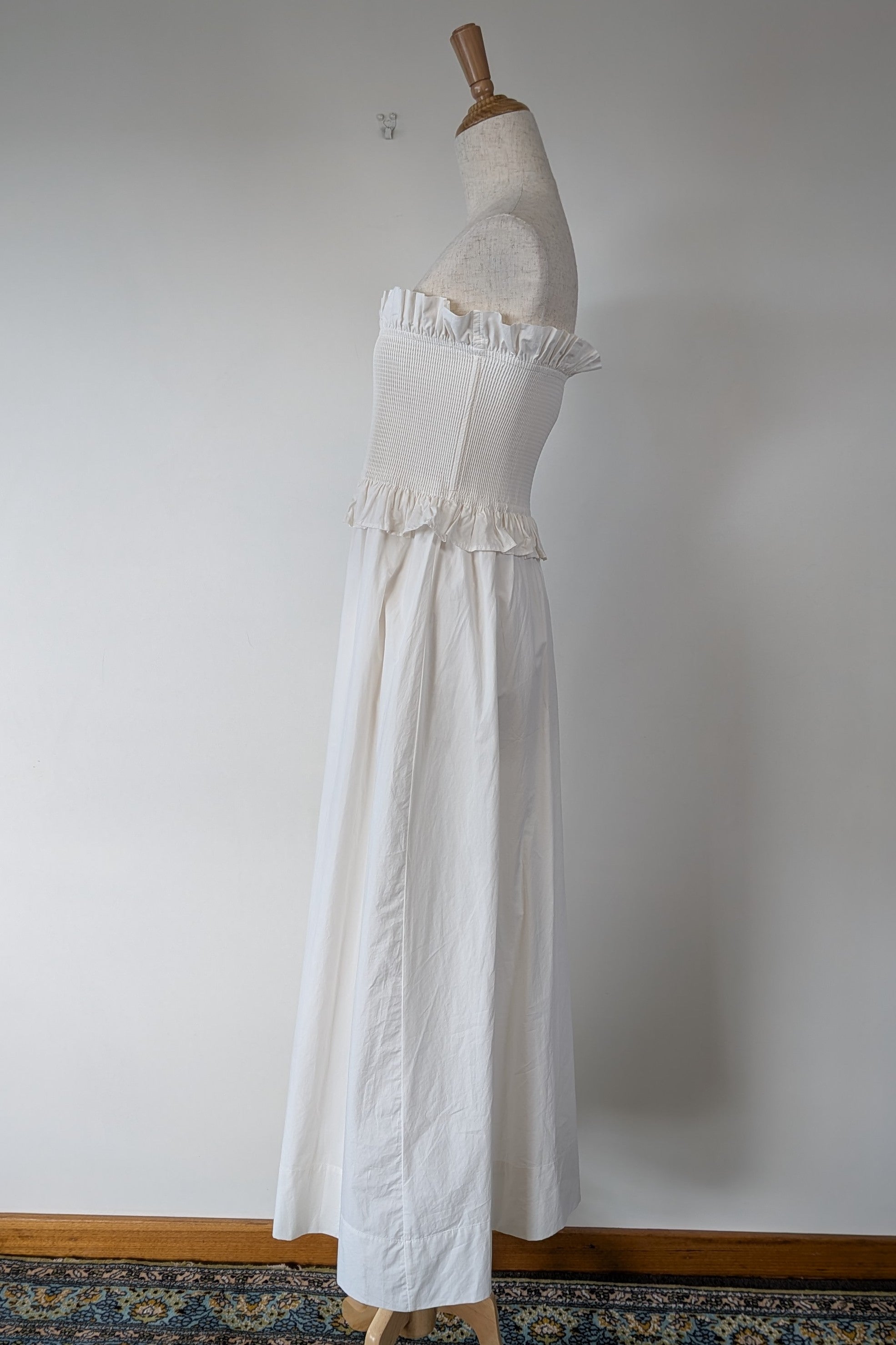 Posse Coby Strapless Dress in Cream Size M BNWT RRP $339