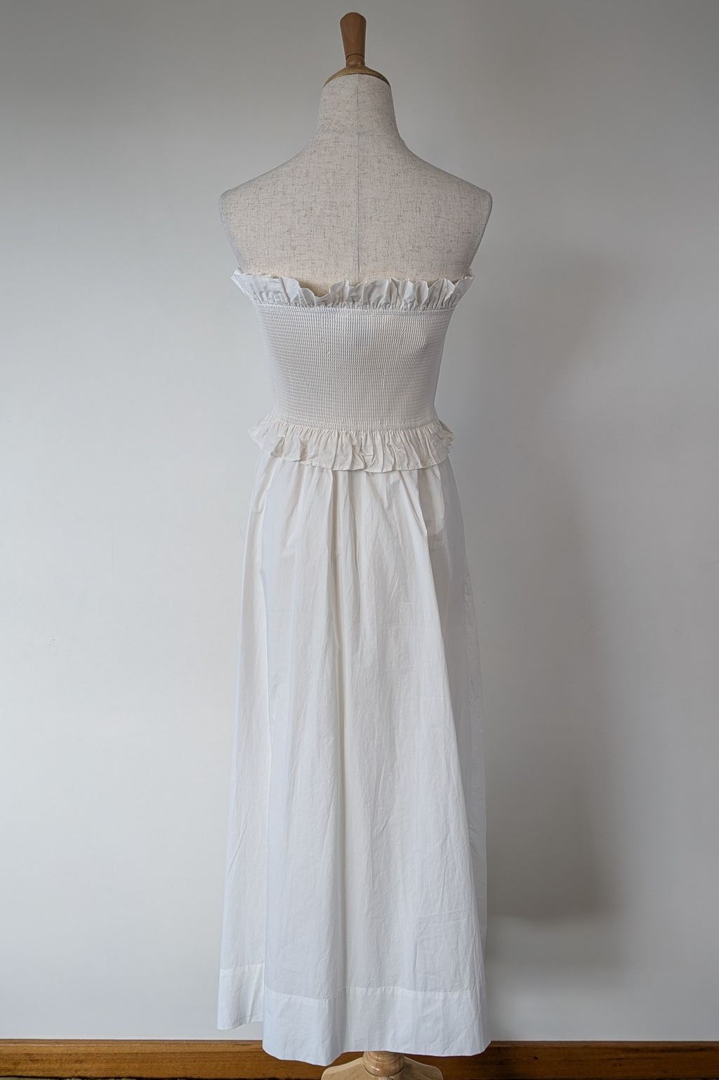 Posse Coby Strapless Dress in Cream Size M BNWT RRP $339