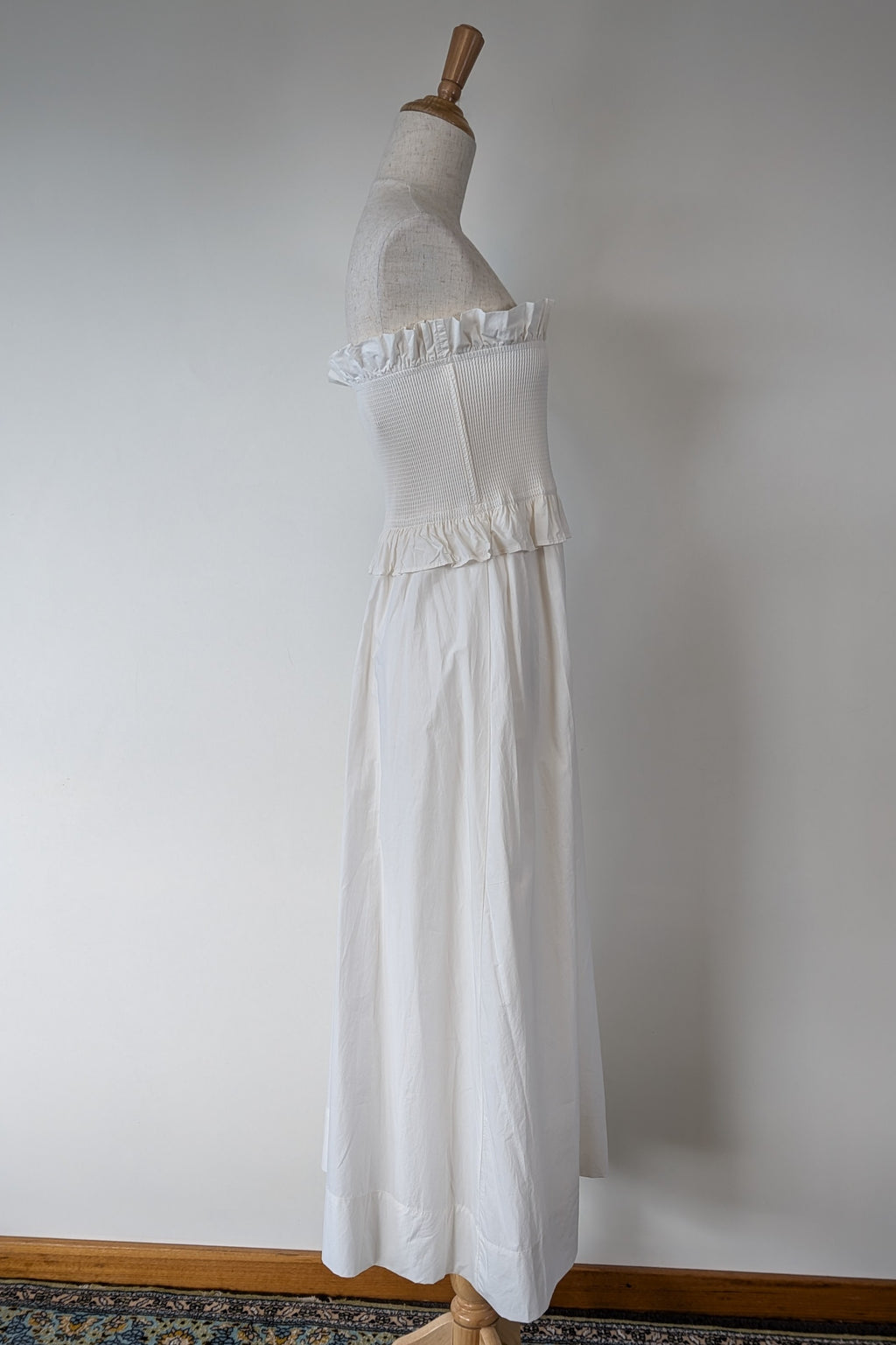 Posse Coby Strapless Dress in Cream Size M BNWT RRP $339