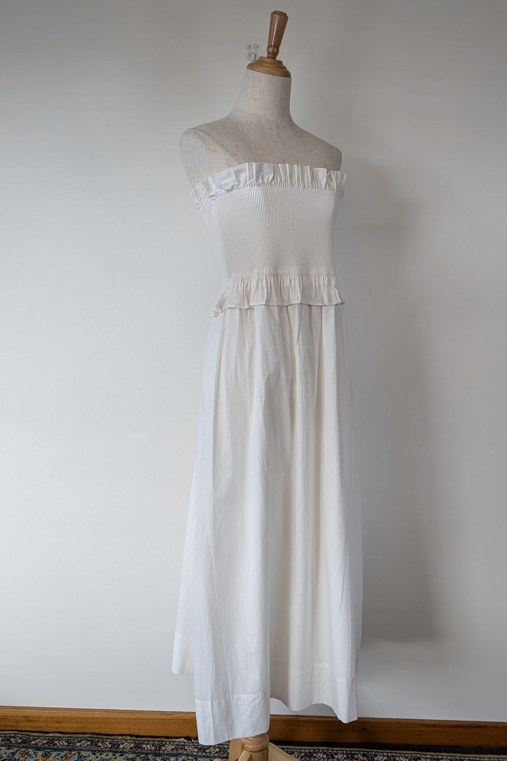 Posse Coby Strapless Dress in Cream Size M BNWT RRP $339