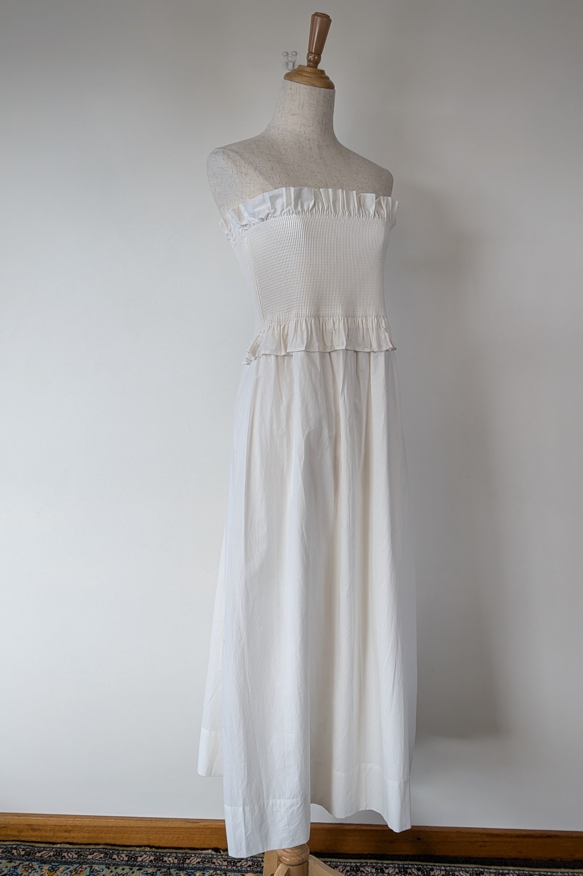 Posse Coby Strapless Dress in Cream Size M BNWT RRP $339