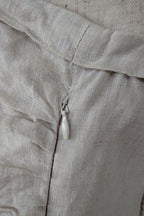 DISSH Natural Lexi Strapless Linen Midi Dress Size 14