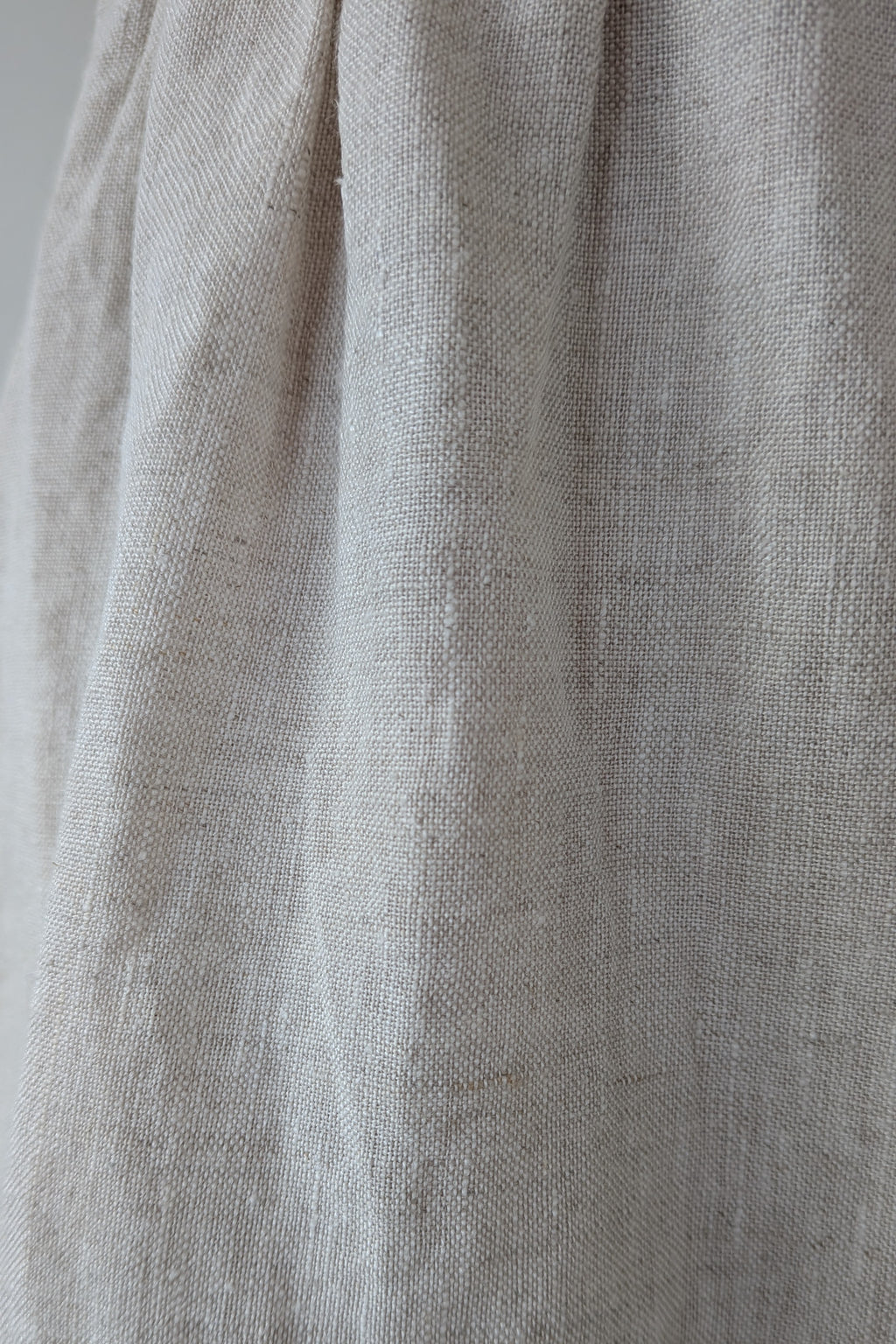 DISSH Natural Lexi Strapless Linen Midi Dress Size 14