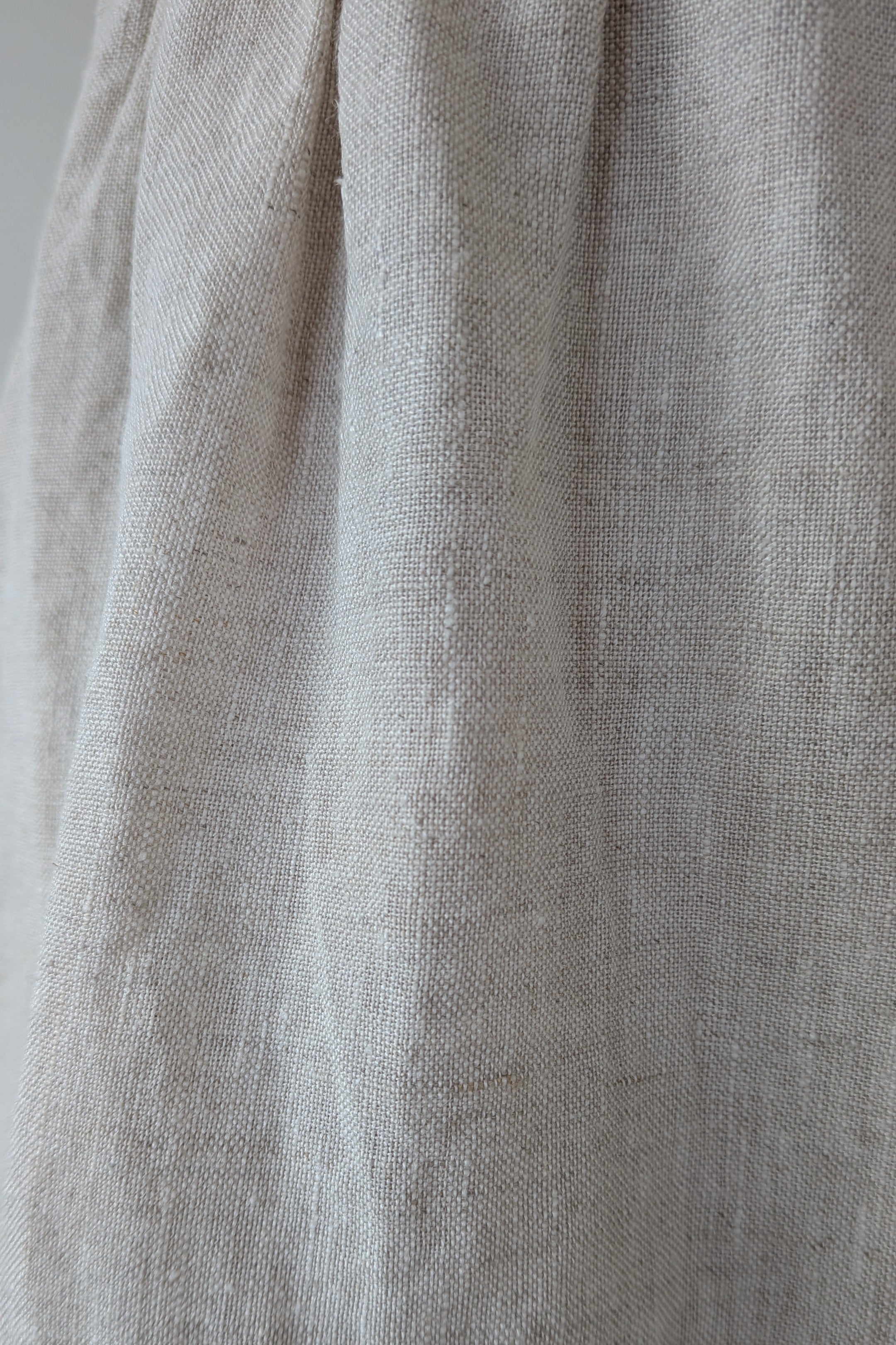 DISSH Natural Lexi Strapless Linen Midi Dress Size 14