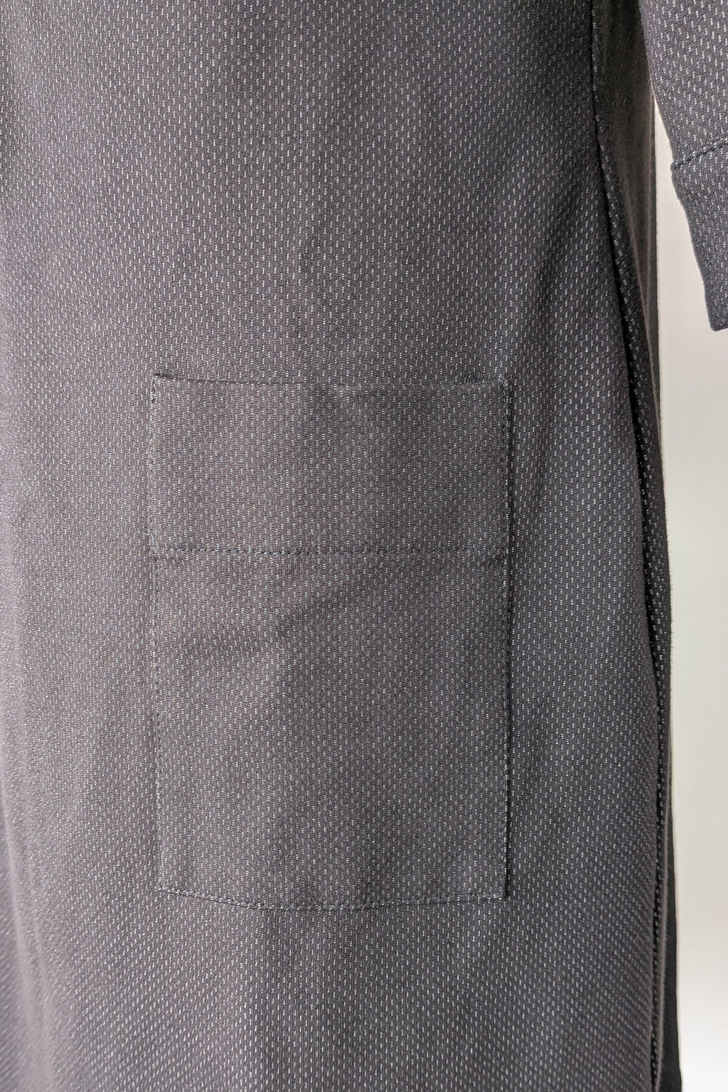 Made590 Charcoal Micro Dot Mod Shift Dress Size M