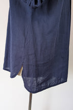 Rockmans Navy Linen Blend Utility Shirt Size 12 BNWT RRP $39.99