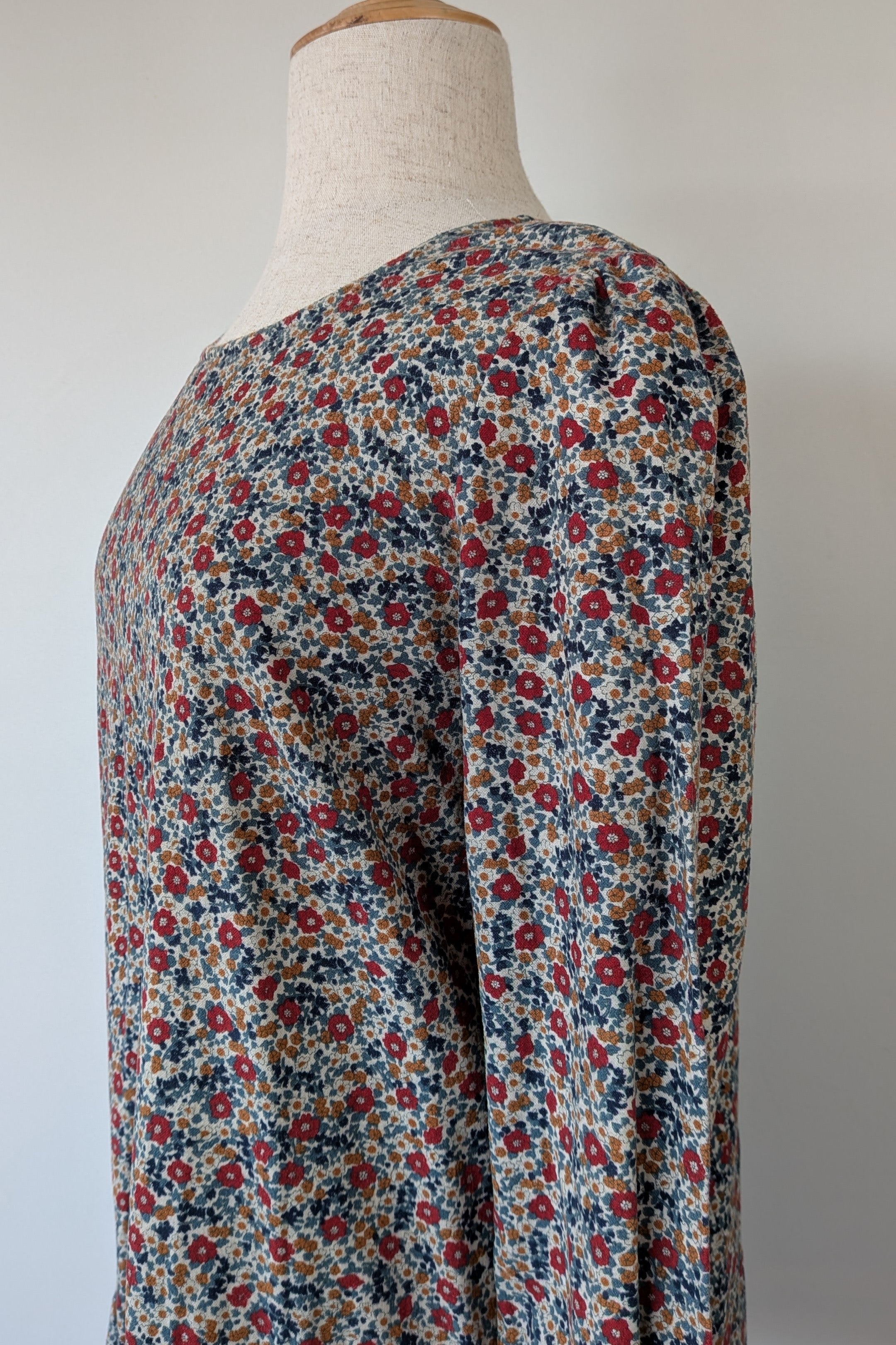 Princess Highway Flannel Retro Floral Dress Size 16