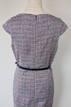 Review Tweed Pencil Dress with Belt Size 12