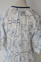 Gorman x Monika Forsberg Elephant Tea Dress Size 6