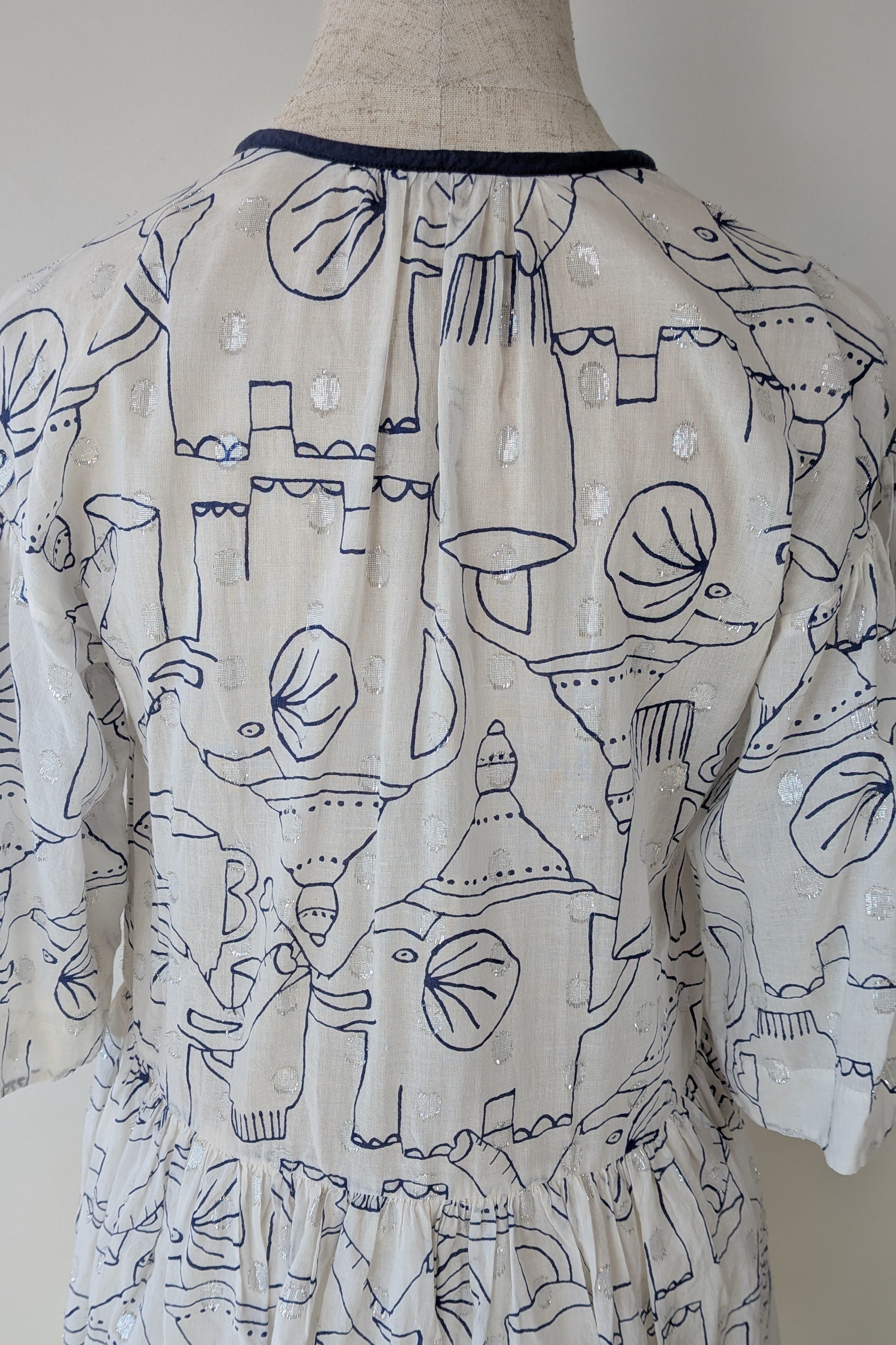 Gorman x Monika Forsberg Elephant Tea Dress Size 6