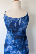 Luck & Trouble Lovesick Recycled Mesh Dress in Blue Size 16 BNWT RRP $70