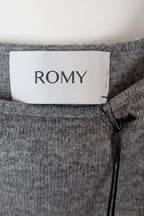 ROMY The Brand Grey Wool & Cashmere Knit Tank Size XS BNWT RRP $200