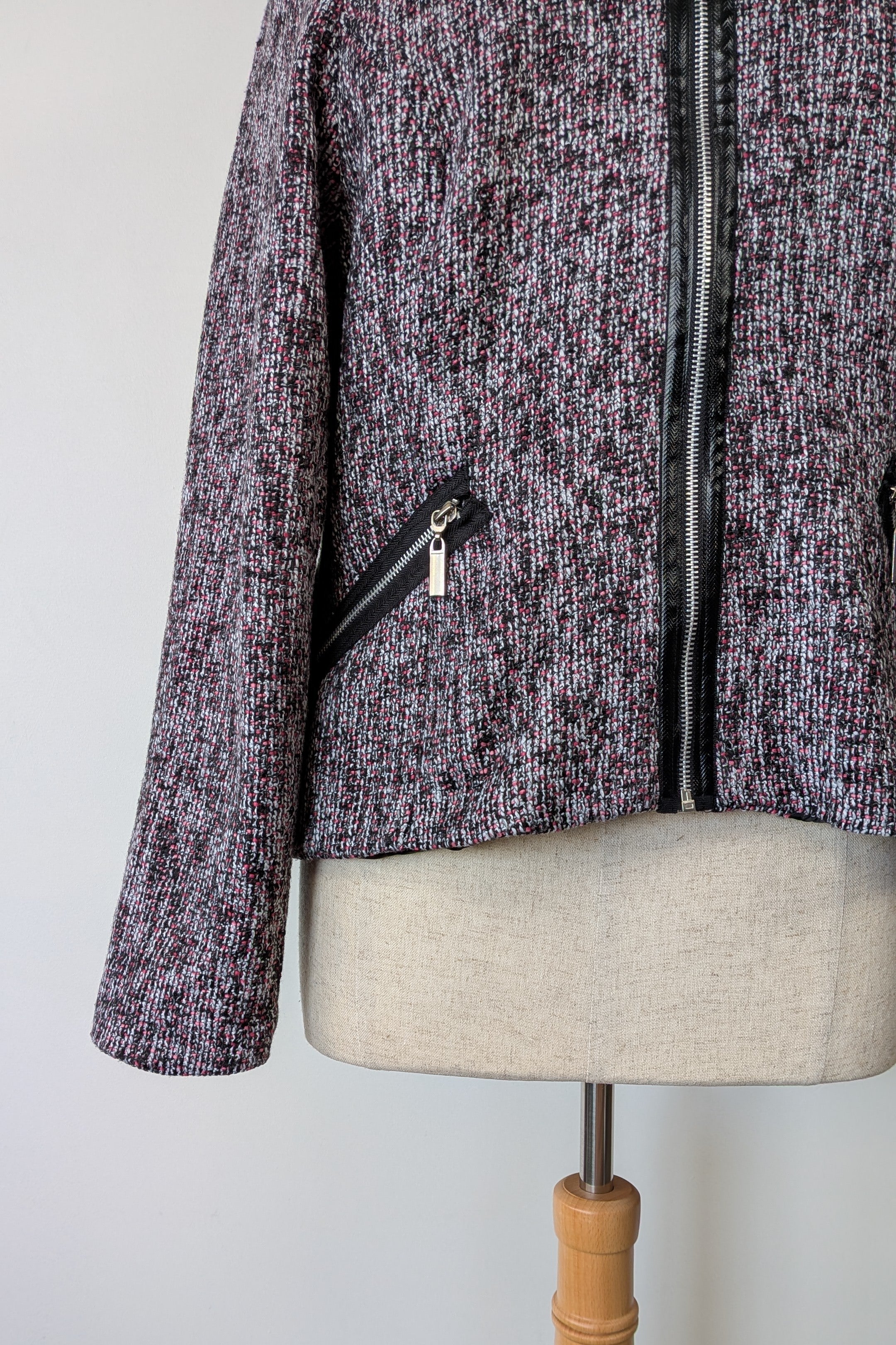 Crossroads Boucle Pink Twist Jacket Size 20 Brand New With Tags RRP $59.95