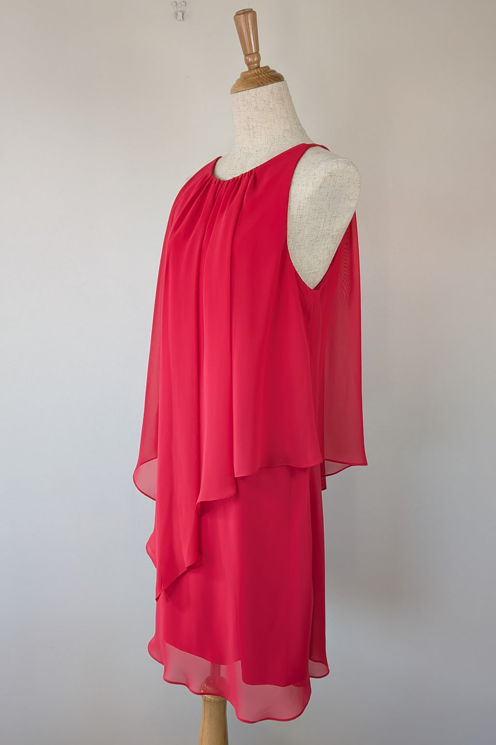 Purple Patch By Mr K Fuschia Cocktail Dress Size 12/14 Brand New With Tags RRP $229