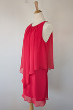 Purple Patch By Mr K Fuschia Cocktail Dress Size 12/14 Brand New With Tags RRP $229