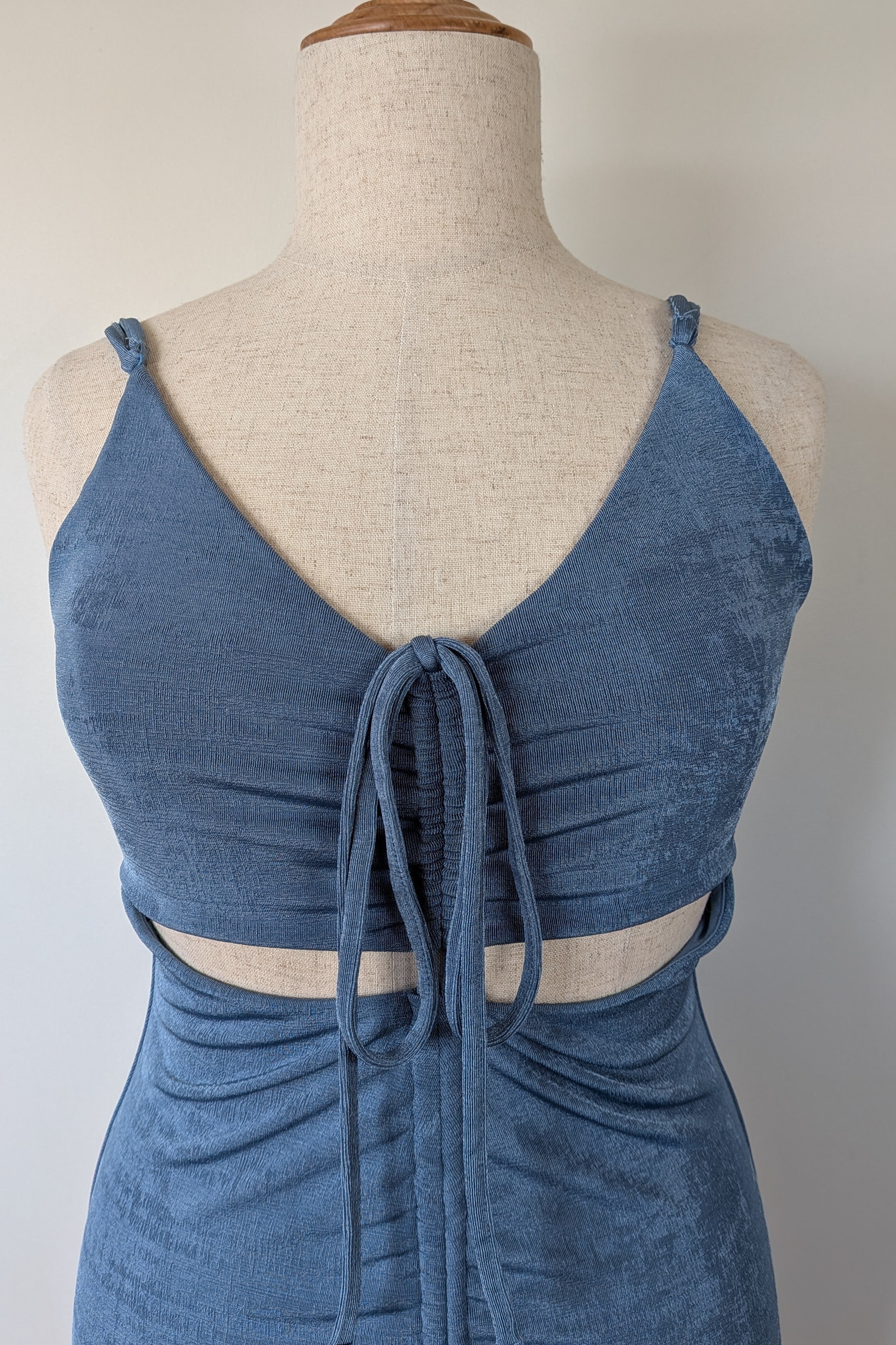 Supre Event Edit Caity Ruched Midi Dress in Twilight Blue Size 2XL Brand New With Tags RRP $80