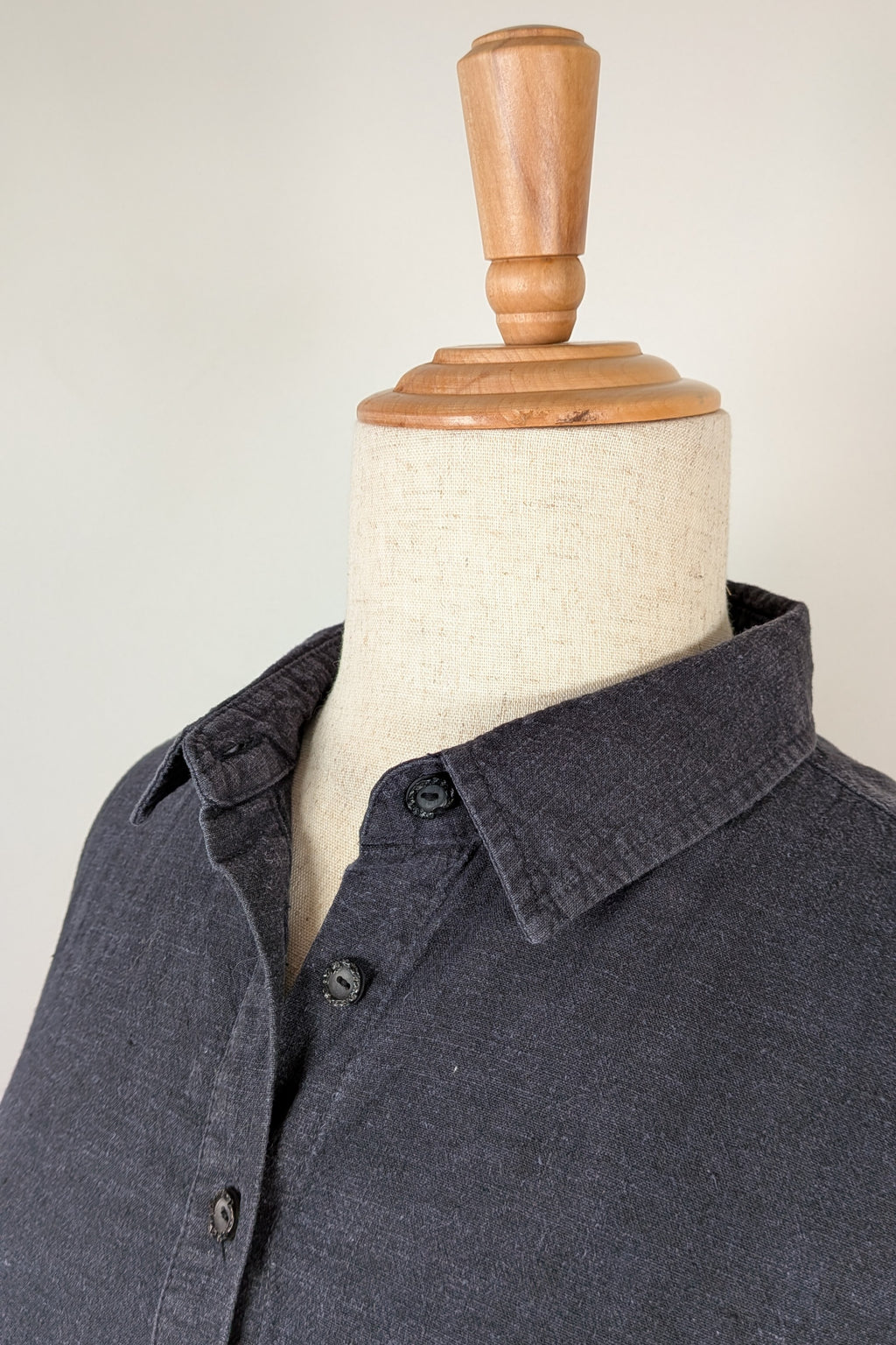 Kathmandu Hemp & Organic Cotton Navy Shirt Dress Size 16/18