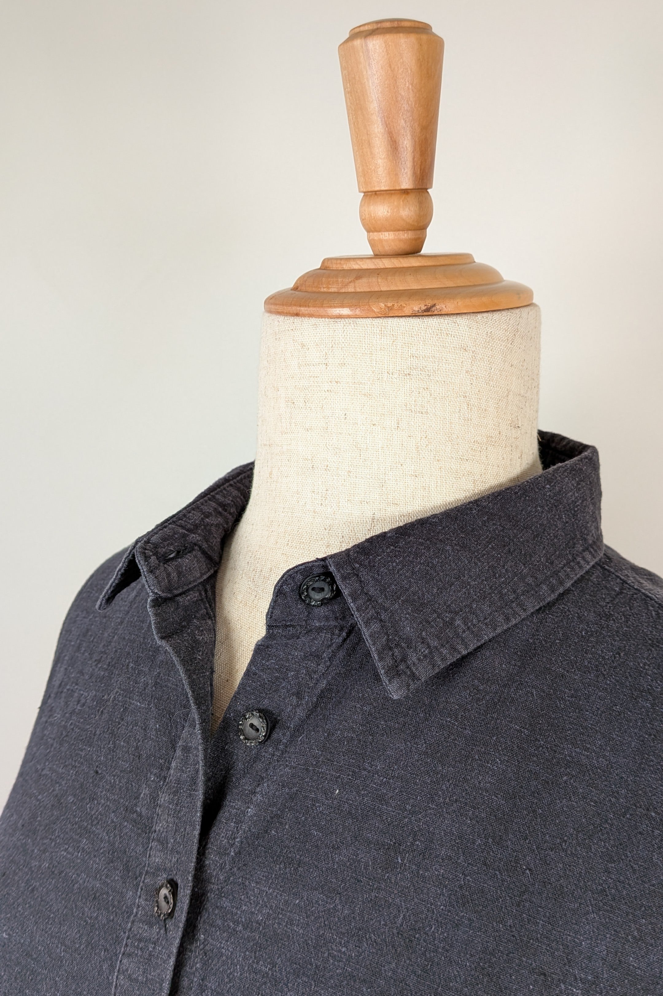 Kathmandu Hemp & Organic Cotton Navy Shirt Dress Size 16/18