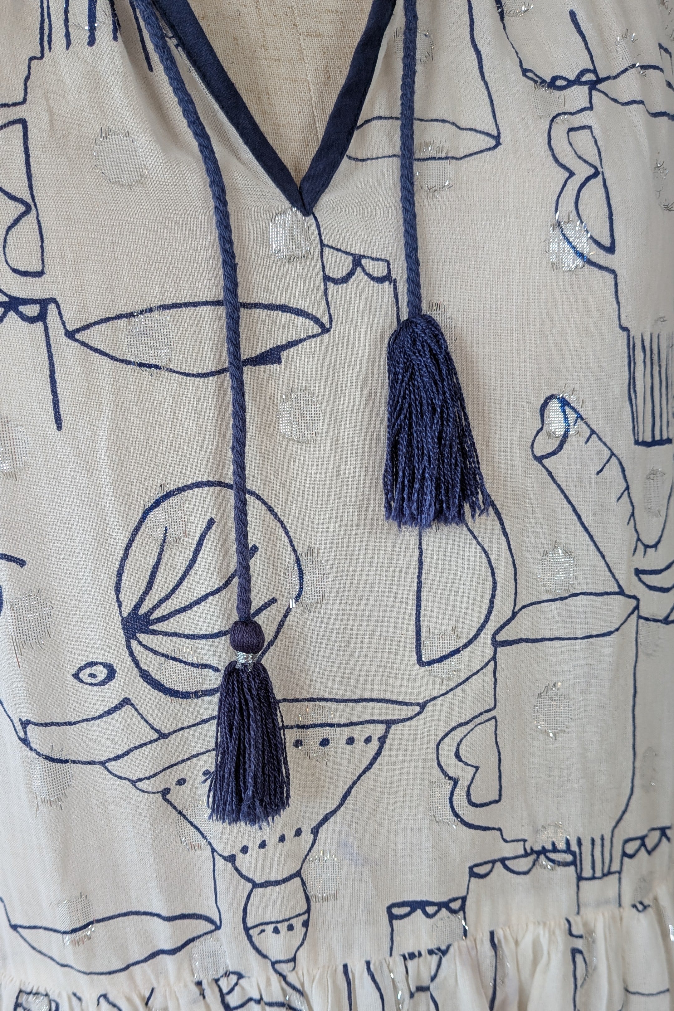 Gorman x Monika Forsberg Elephant Tea Dress Size 6