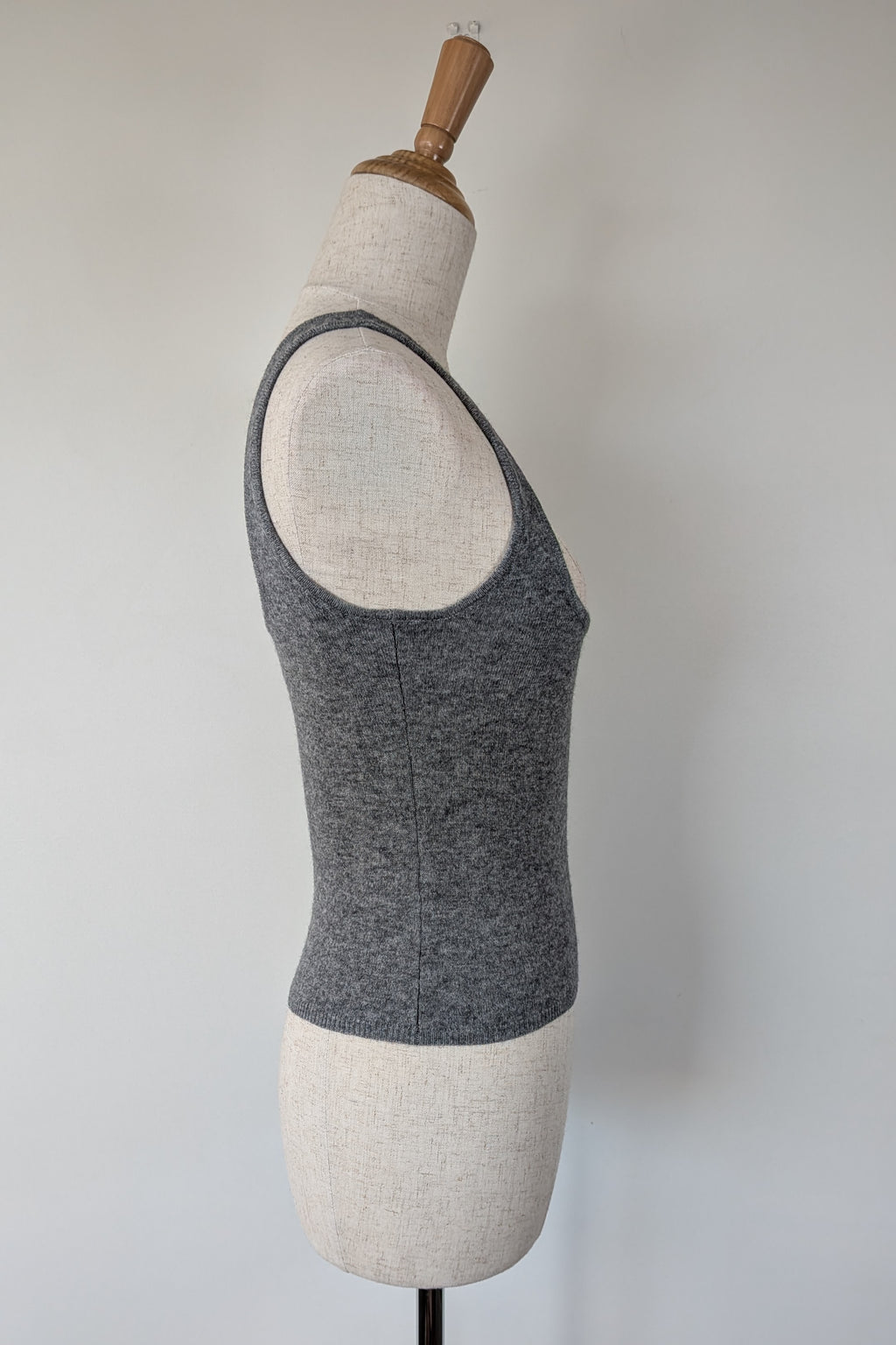 ROMY The Brand Grey Wool & Cashmere Knit Tank Size XS BNWT RRP $200