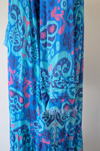 Naudic Cotton Bohemian Midi Dress Size S